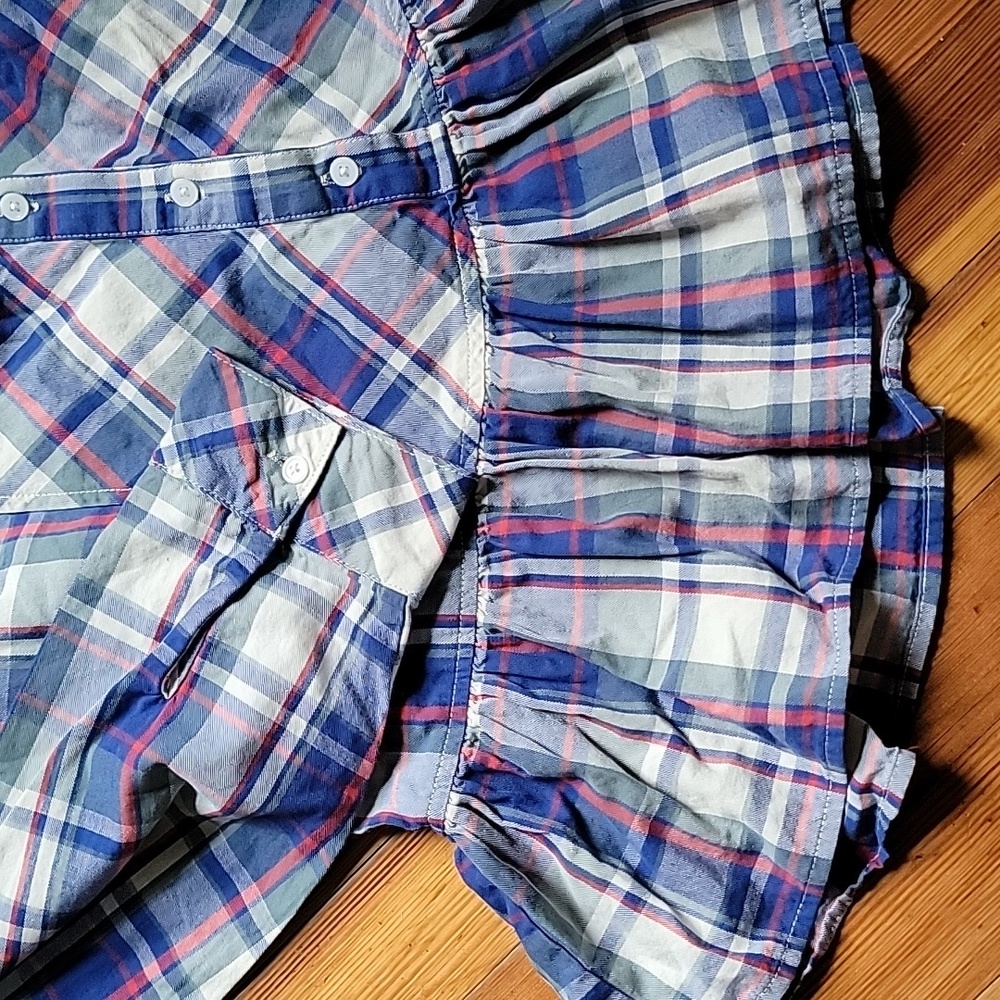 Plaid Button up - Picture 3 of 4
